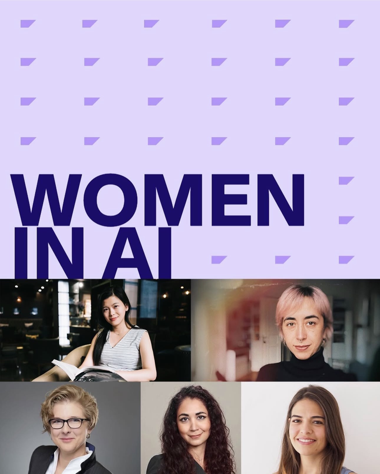 SAP social media post: Women in AI, with portraits of five women including Camila